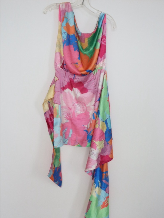 Sage + paige Dresses & Skirts - Sage + Paige Floral Print Mini Dress in Pink, Orange, Green
